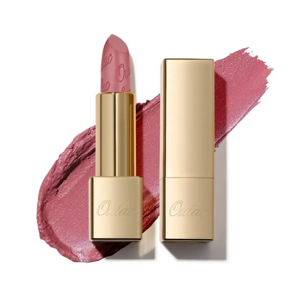 Oulac Metallic Lipstick For Women, Mauve Babe Lipcolor With Moisturizing.0.15oz